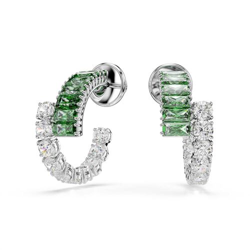 Swarovski Matrix Hoop Earrings